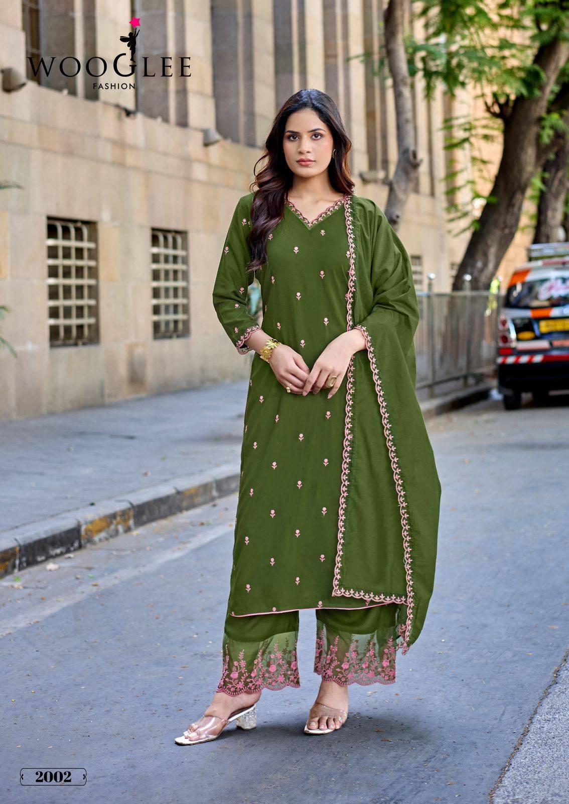 Kalavati By WOOGLEE 2001 To 2004 Series Beautiful Festive Suits Colorful Stylish Fancy Ethnic Wear Heavy Rayon Dresses At Wholesale Price